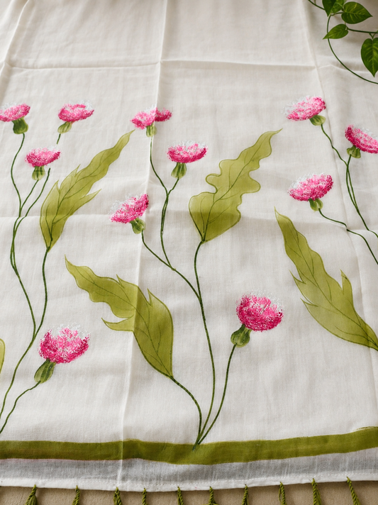 SS360-Senia Hand Painted Saree