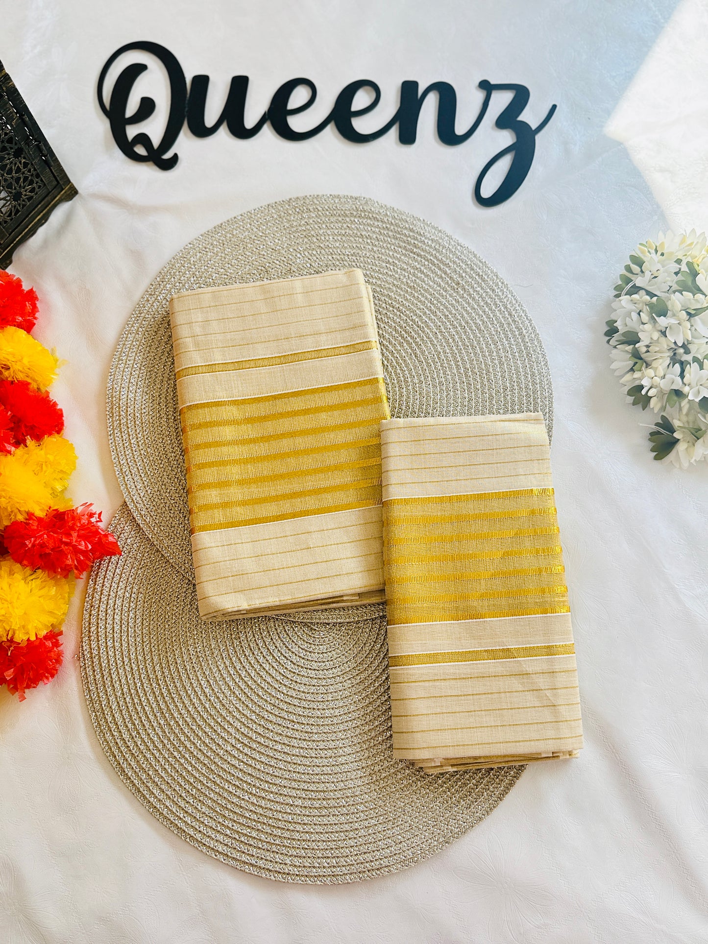 SM102 Line design Kerala Tissue Set Munde