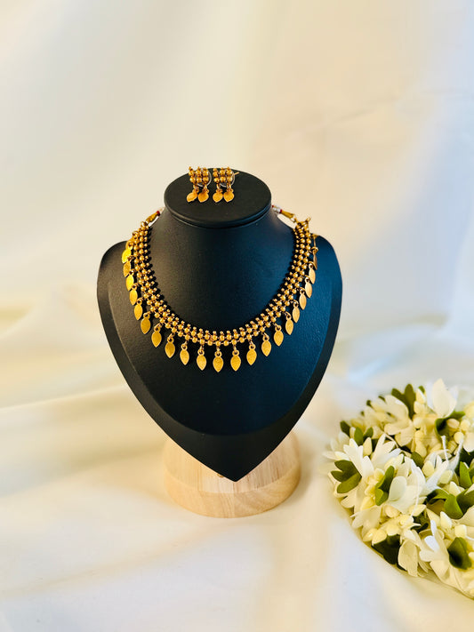 QJ137-Small Elakkathali Necklace