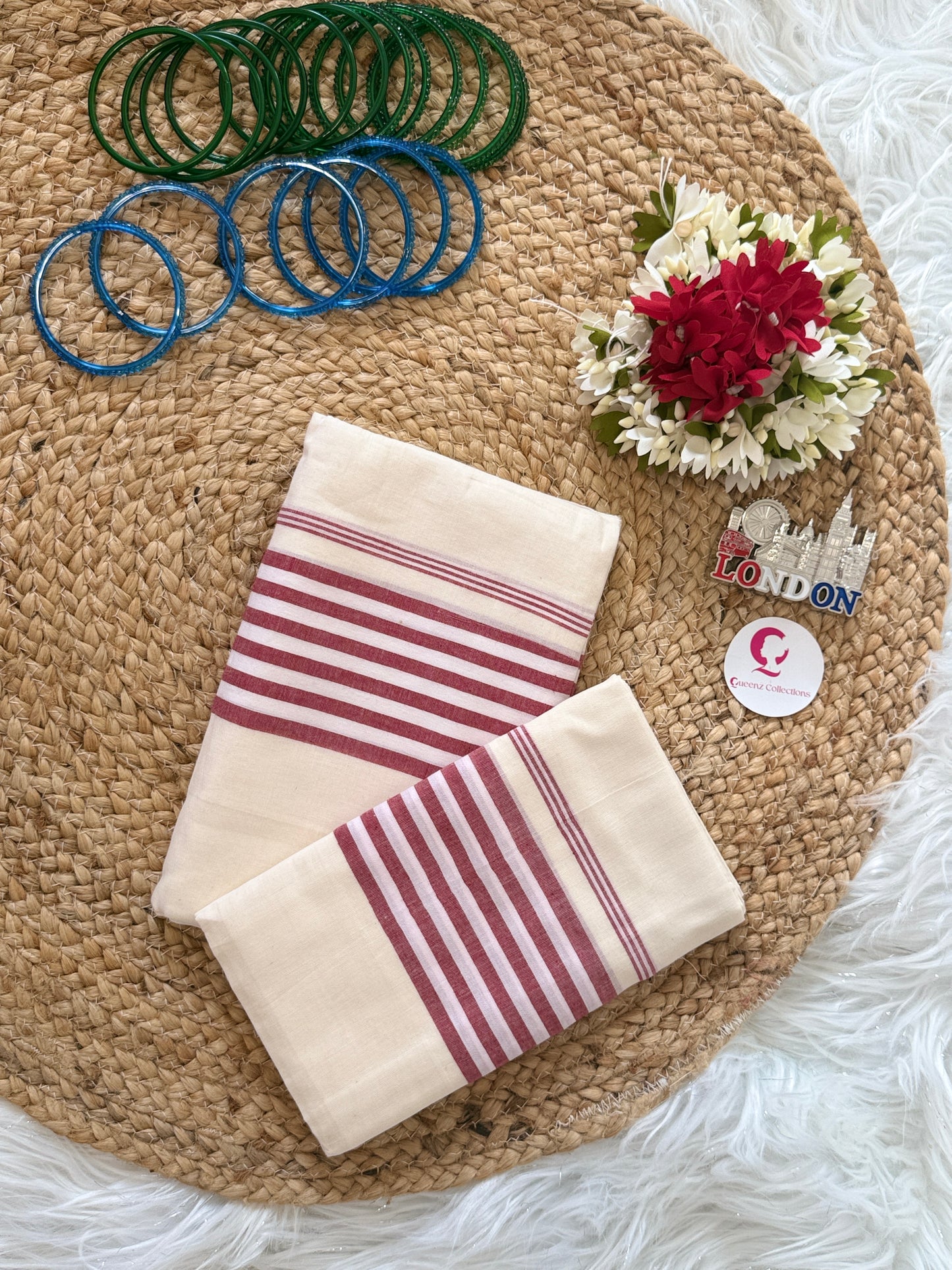 SM018 - Kerala Mulloth Set Munde