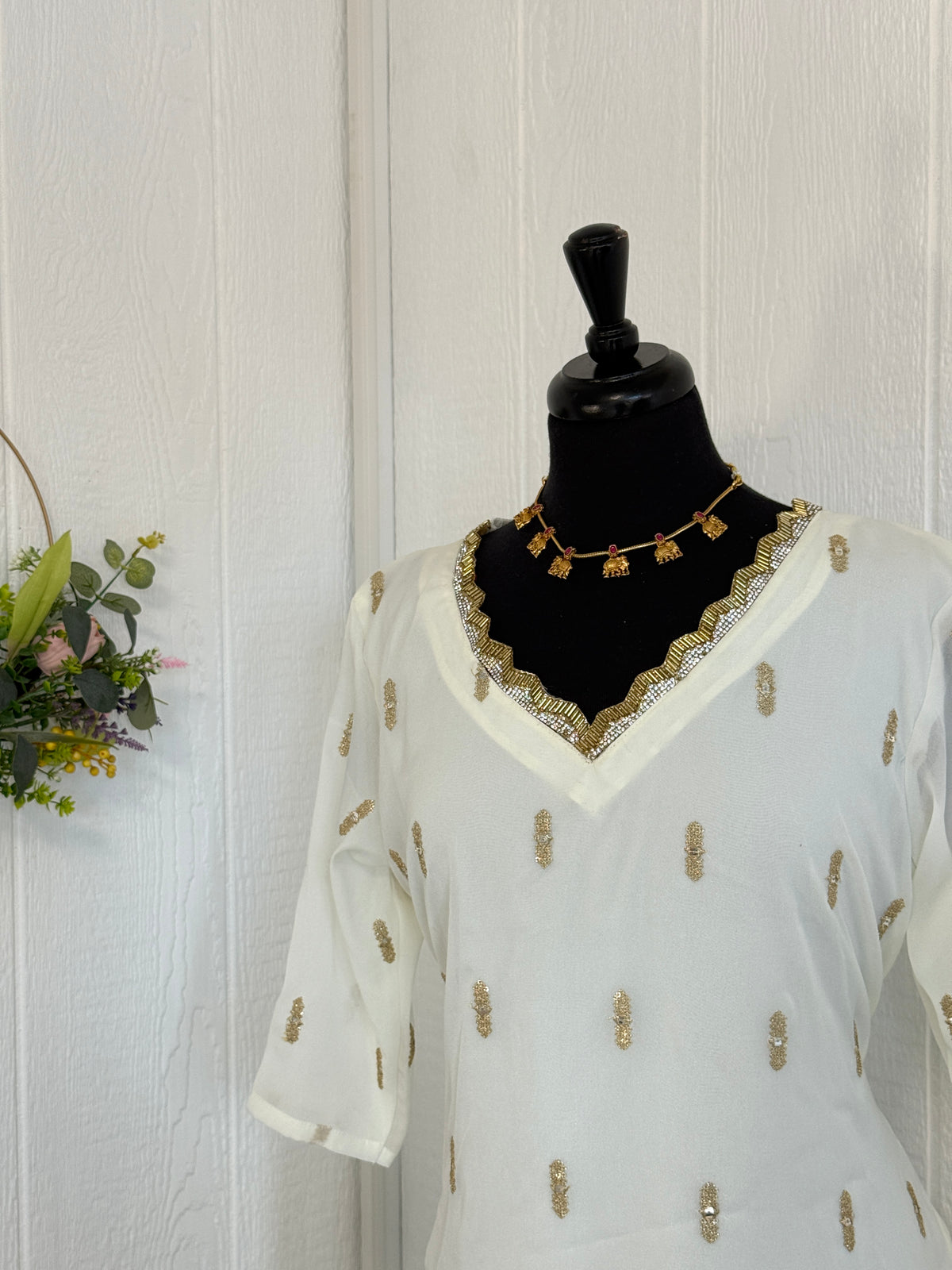 Off-white Georget Aline Kurta