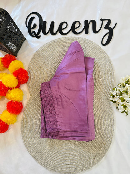 QB131 - Cotton Flexi Fit Plain Blouse