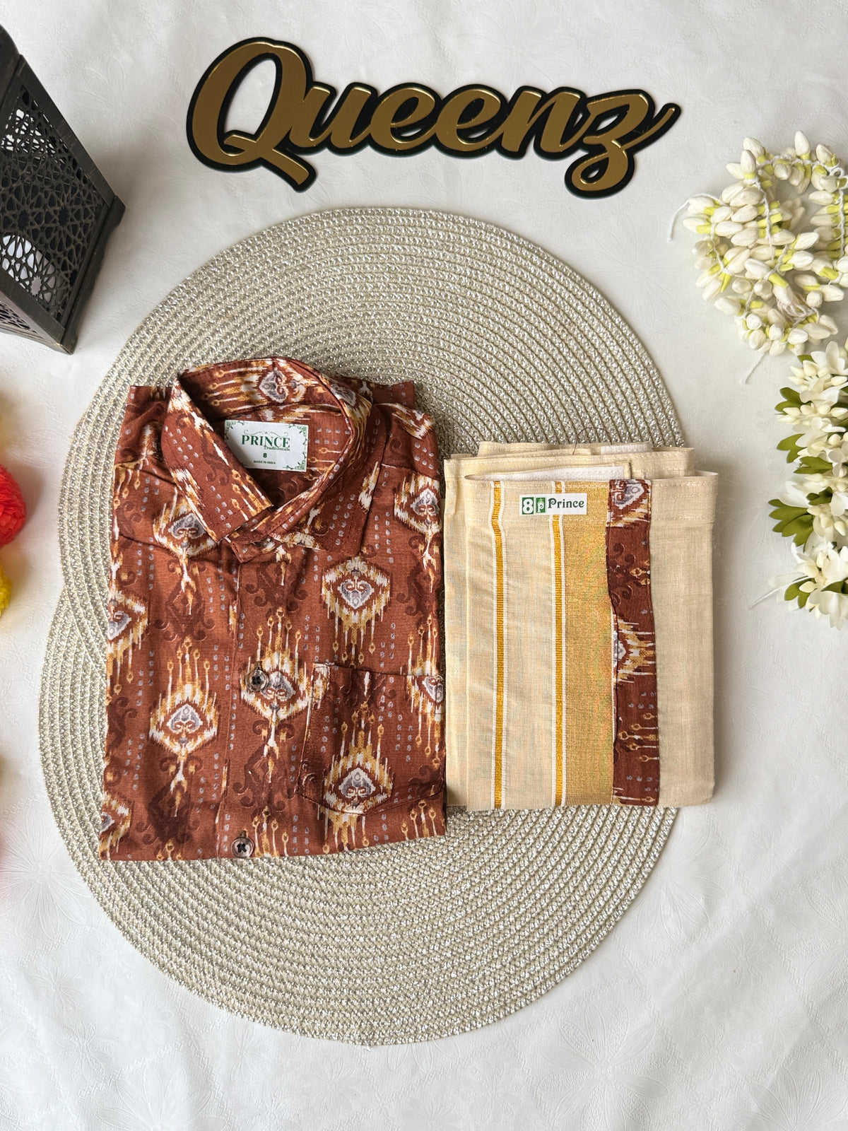 Kids Shirt & Dhoti Combo