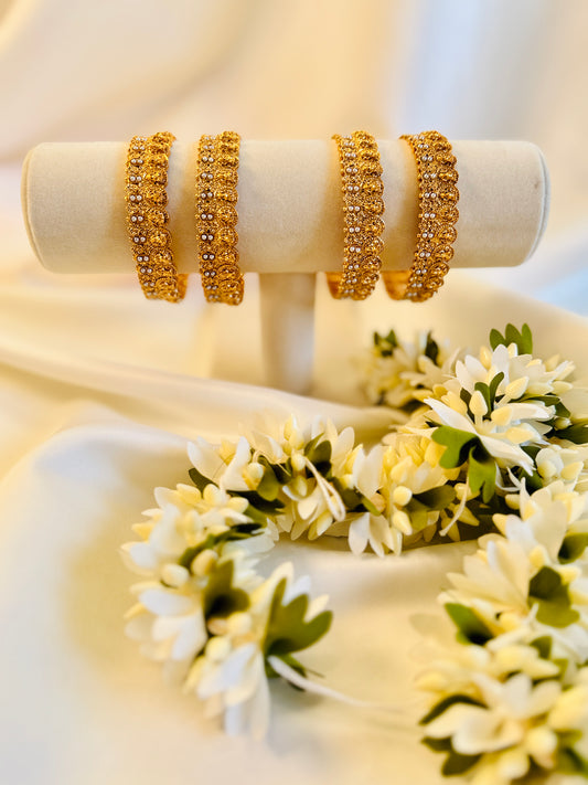 QJ121- Coin Bangles