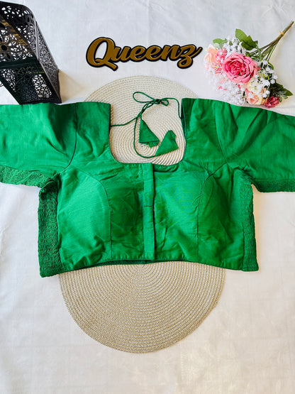 Flexi Fit Green Blouse