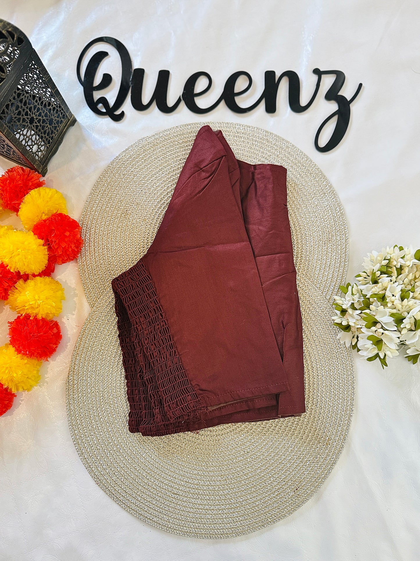 QB131 - Cotton Flexi Fit Plain Blouse