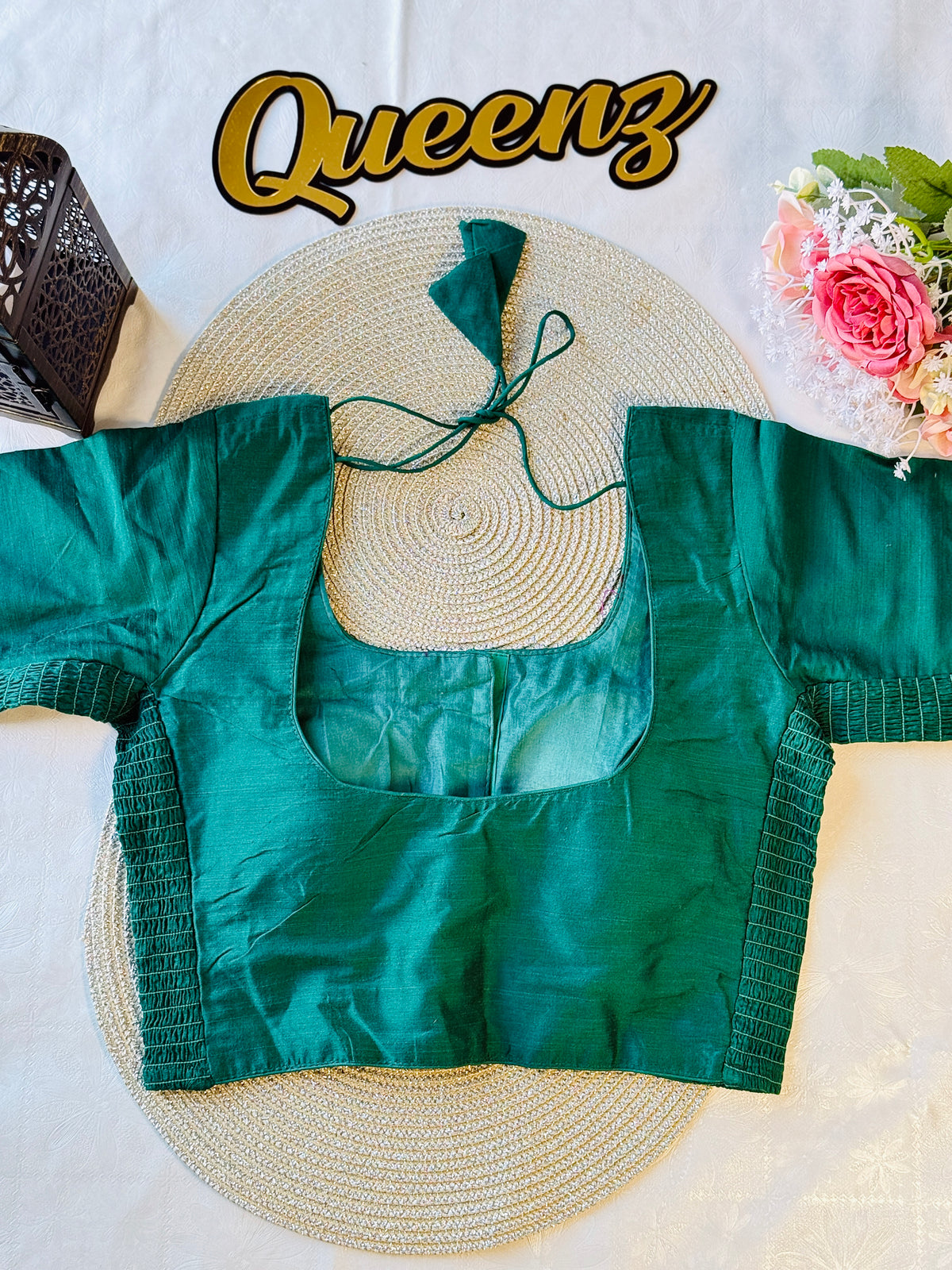 Flexi Fit Rama Green Blouse – view 2 of 3