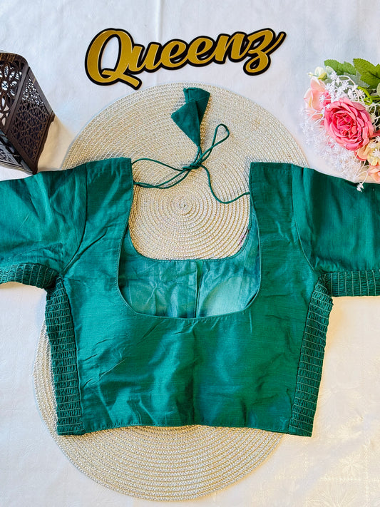 Flexi Fit Rama Green Blouse – view 2 of 3