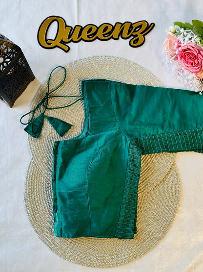 Flexi Fit Rama Green Blouse – view 3 of 3
