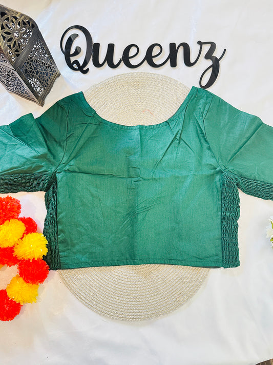 QB131 - Cotton Flexi Fit Plain Blouse
