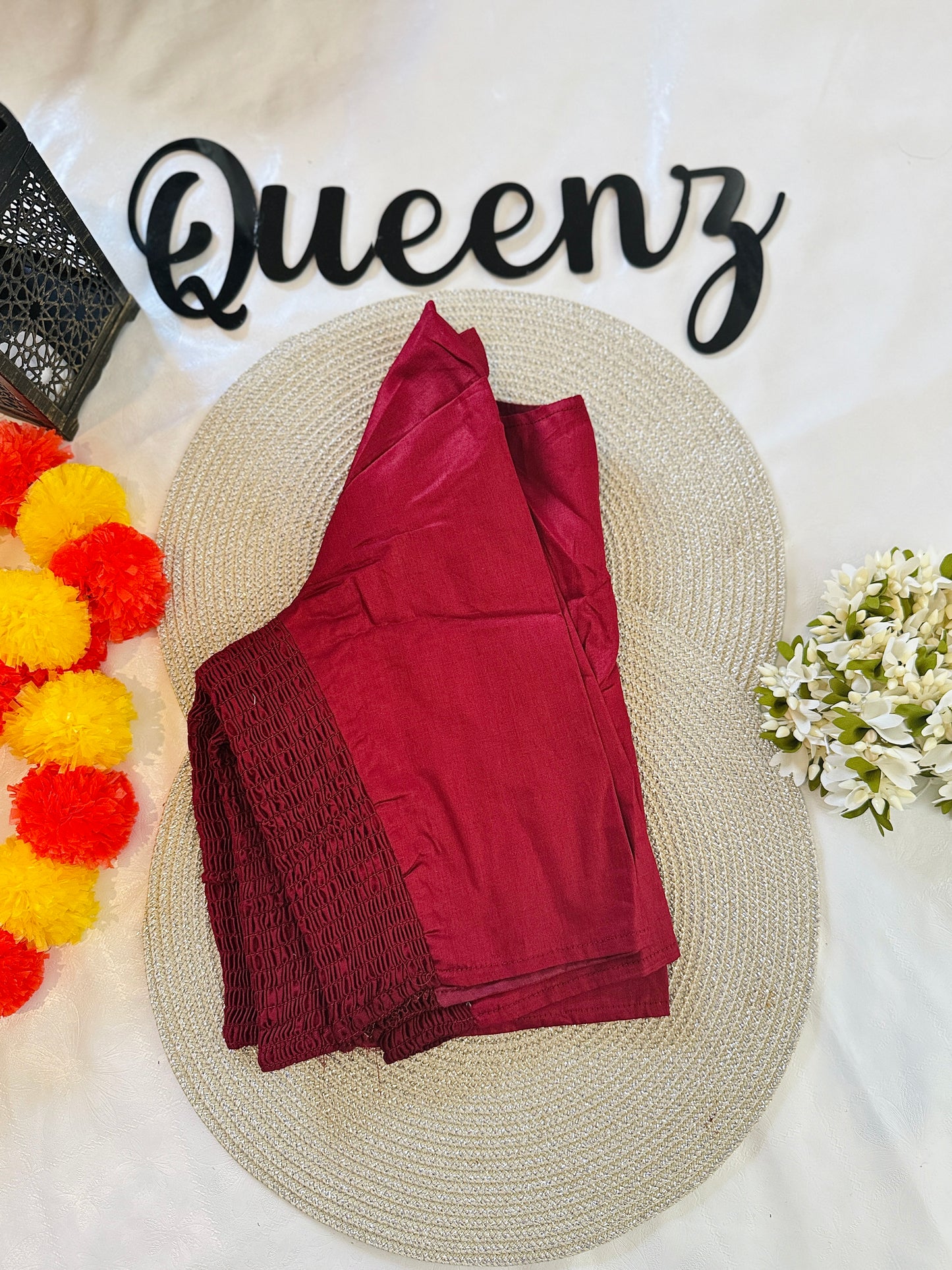 QB131 - Cotton Flexi Fit Plain Blouse
