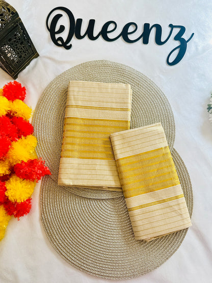 SM102 Line design Kerala Tissue Set Munde