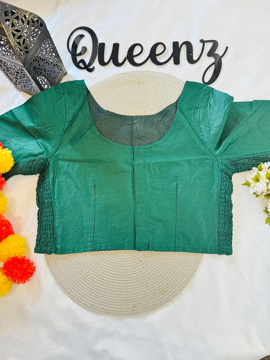 QB131 - Cotton Flexi Fit Plain Blouse