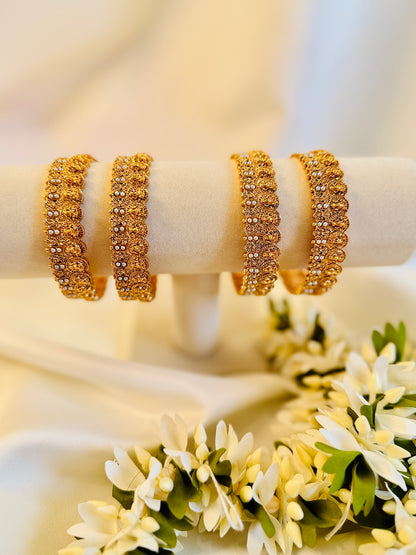 QJ121- Coin Bangles