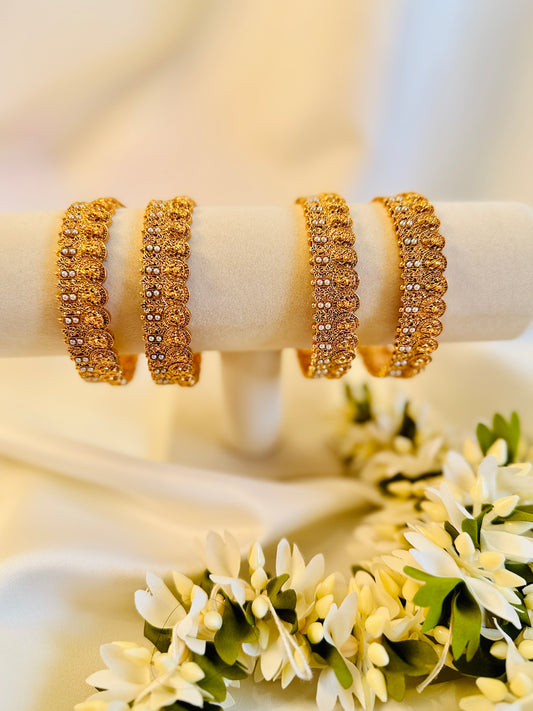QJ121- Coin Bangles