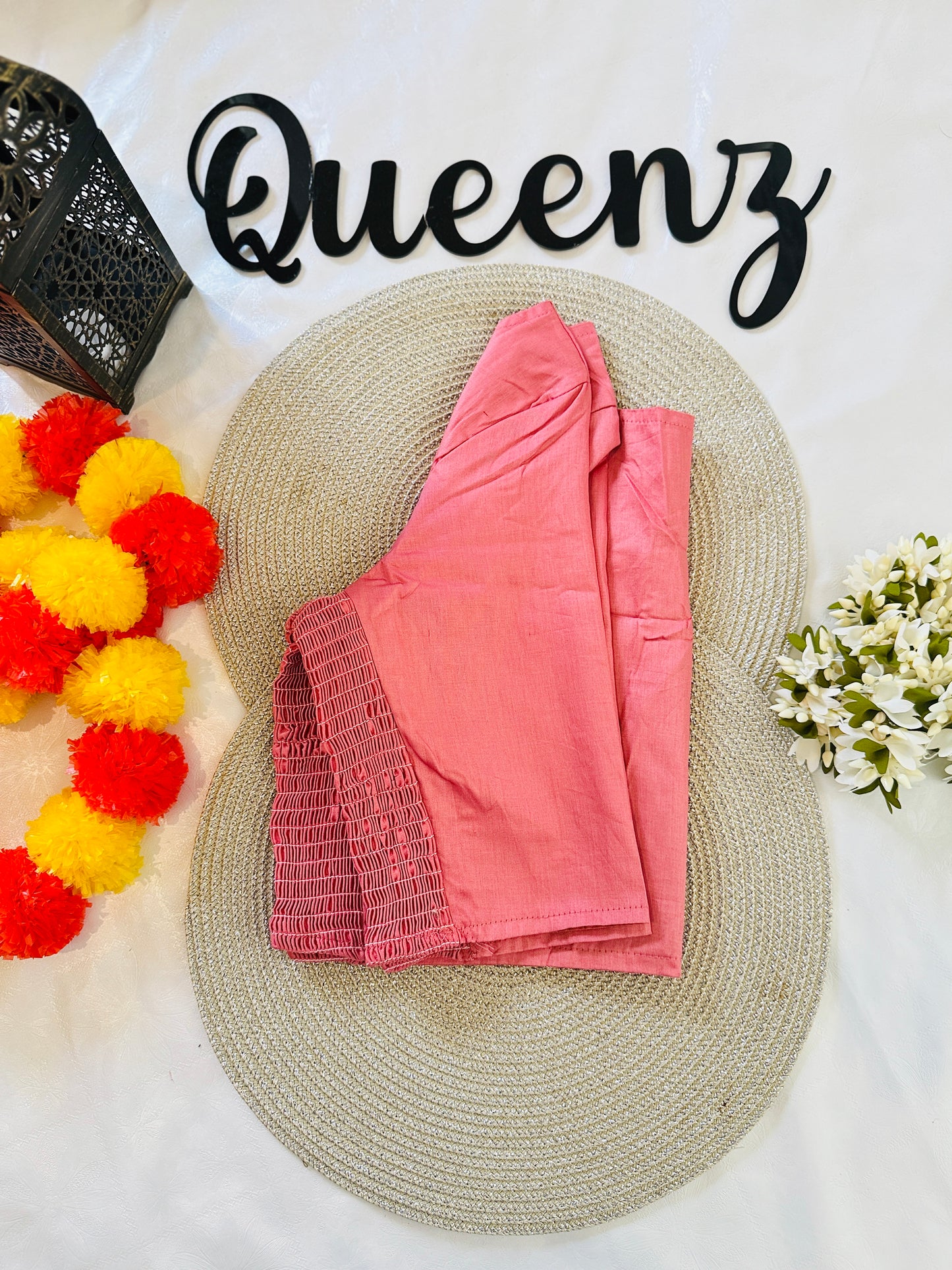 QB131 - Cotton Flexi Fit Plain Blouse