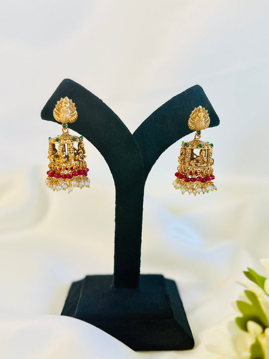 QJ155- Radham Jumka Earings