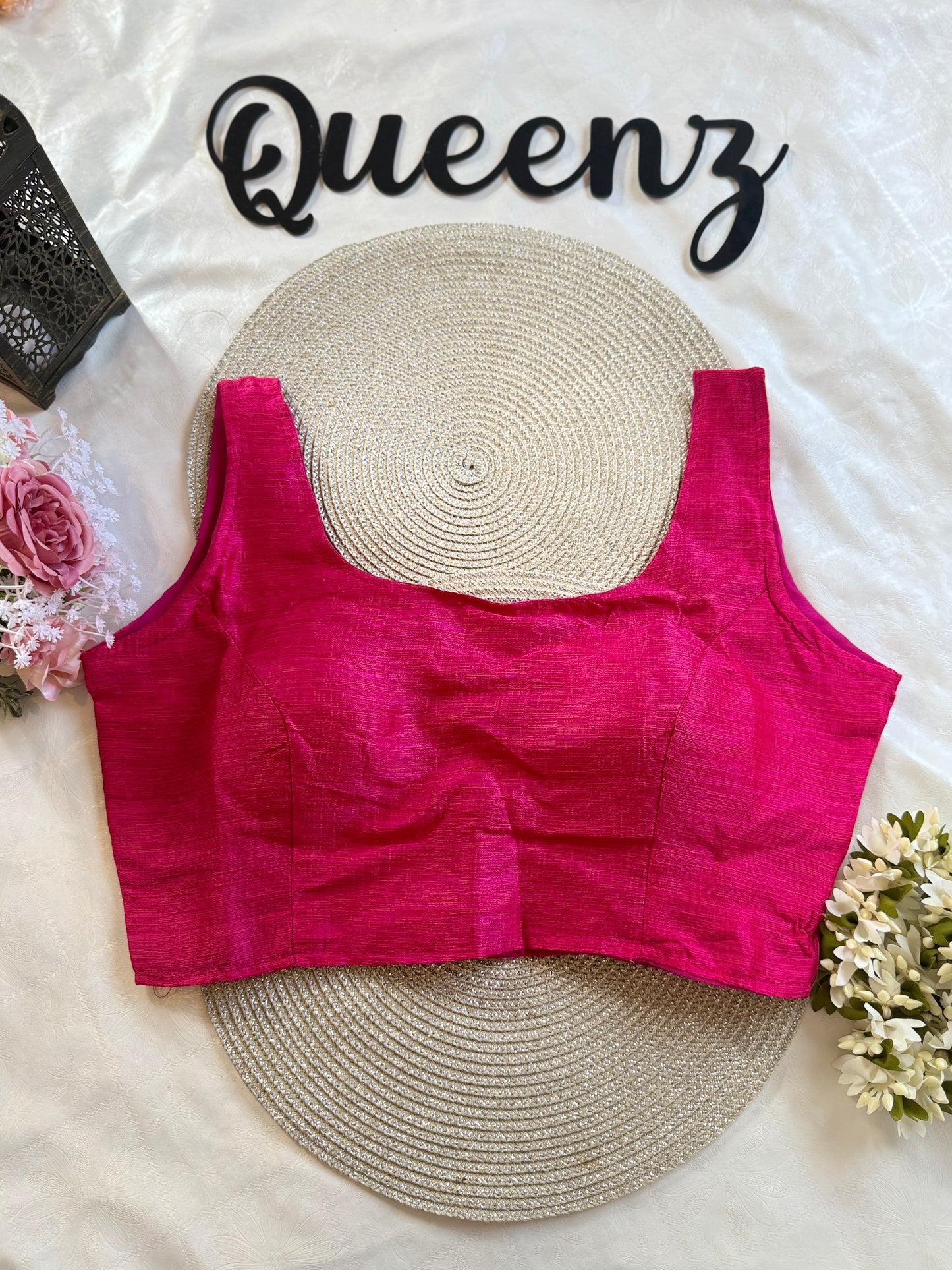 QB107- Phantom Silk Sleeveless Blouse