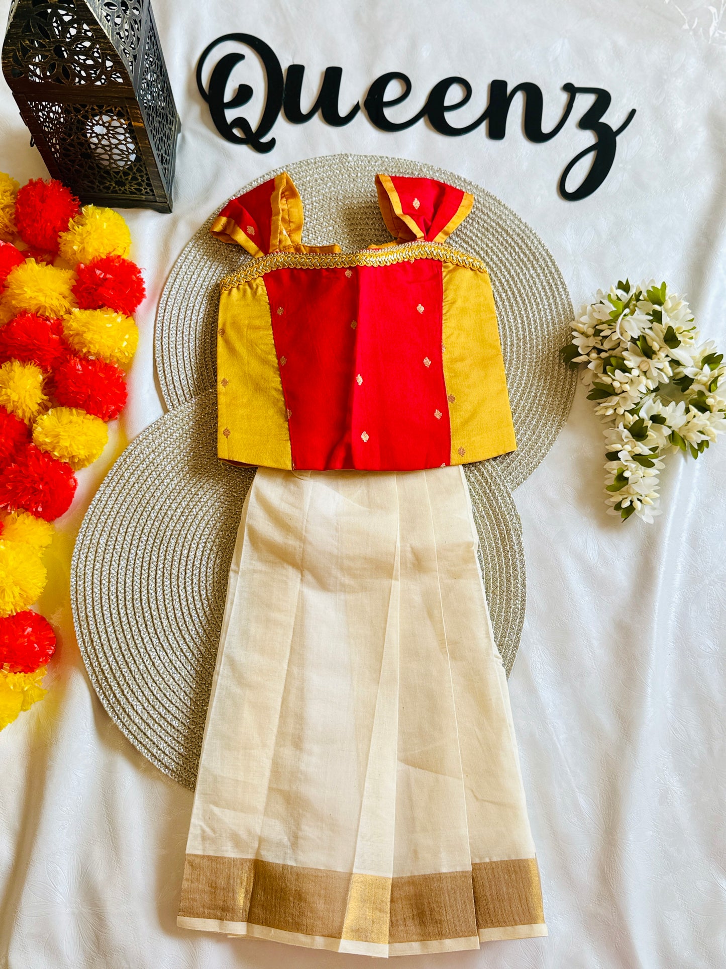 KZ009 Kerala Cotton Skirt & Top