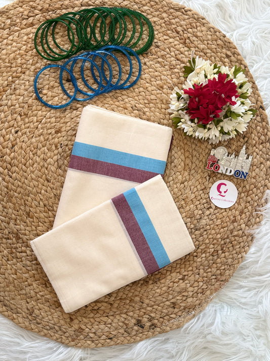 SM032-Kerala Mulloth Set Munde