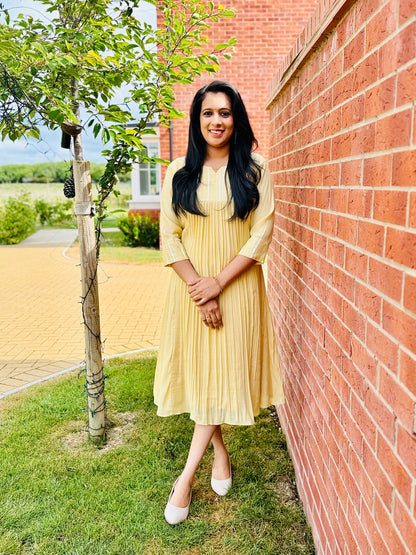 QS319-Chickoo Crushed Mulchanderi Kurta